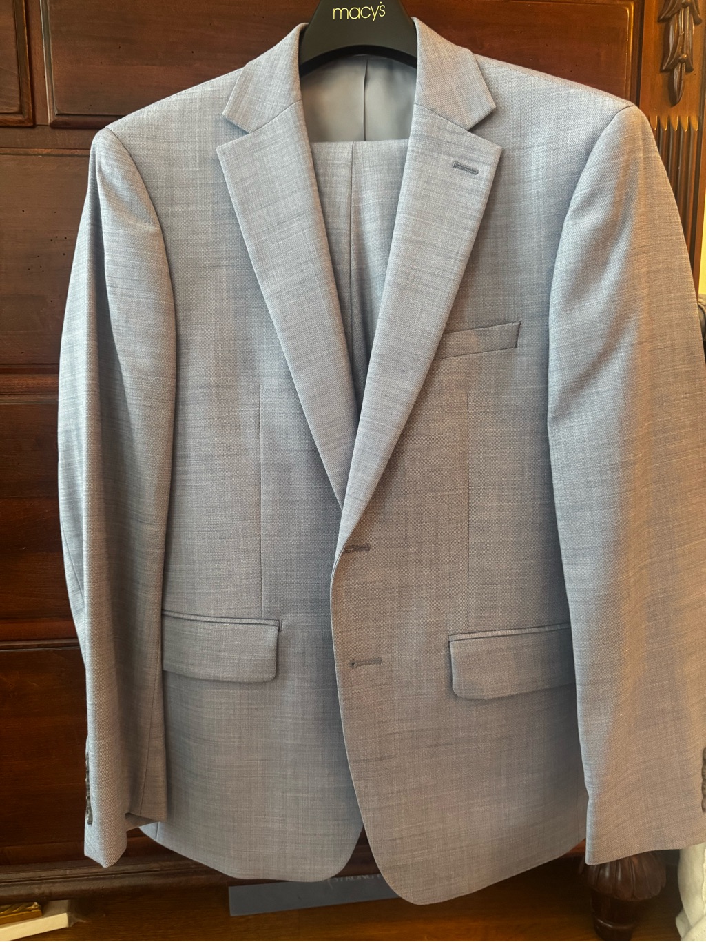 Calvin Klein Light Blue Men's Suit